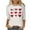 White, variant on Women's Valentine's Day T-shirts 3/4 Tops for Women Hearts/Rose Printed Graphic Tees Holiday Casual Tshirts (3XL, White 01)
