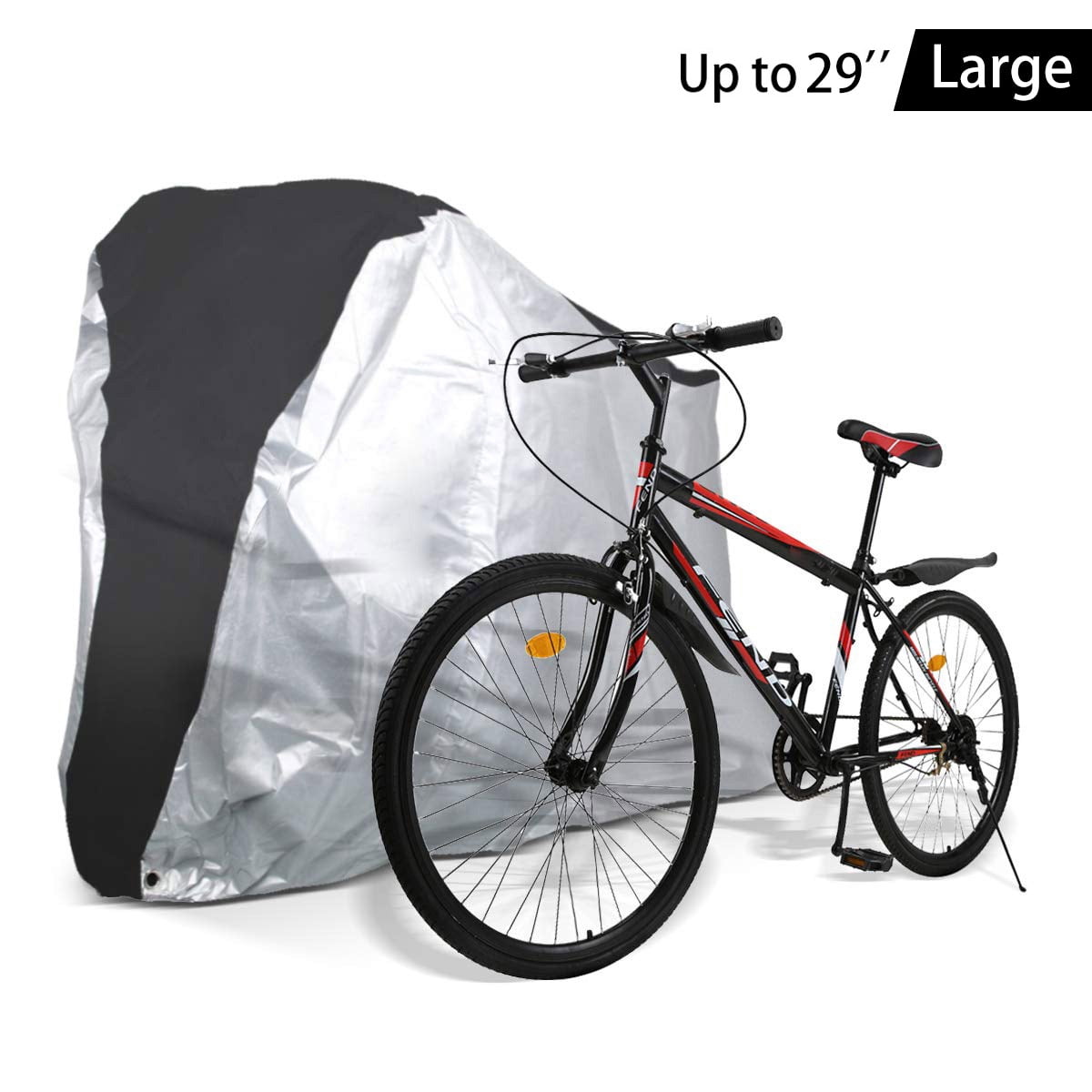 Bike Cover Waterproof Bicycle Storage Cover Outdoor Dust Wind Proof for Mountain Road Exercise