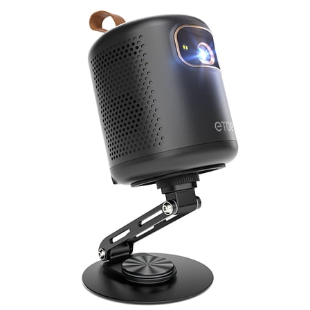 ETOE - 360° Rotatable Desk Mount for Dolphin Projector - Black