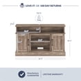 thumbnail image 5 of BELLEZE TV Stand Media Entertainment Center - Norrell (Ashland Pine), 5 of 7