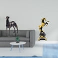 thumbnail image 2 of Elegante escultura de resina de animal, figura de y caballo, decoración moderna para el hogar, centro de mesa para sala de estar, dormitorio, es, 2 of 8