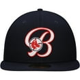 thumbnail image 2 of Men's New Era Navy Boston Red Sox  Duo Logo 2.0 59FIFTY Fitted Hat, 2 of 6