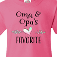 thumbnail image 4 of Inktastic Oma and Opa's Favorite- Heart Grandchild Youth T-Shirt, 4 of 5