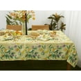 thumbnail image 3 of Indoor Outdoor Tabletop for Spring Summer Decorations, Picnics and Dinner Parties - Stain and Water Resistant, Lemon Bliss, Tablecloth, 60 x 120 Rectangle, 3 of 6