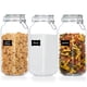 thumbnail image 1 of Frascos de vidrio para almacenamiento de alimentos Vtopmart de 2300 ml con tapas herméticas, paquete de 3, 1 of 7