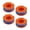 4pcs, variant on Compatible For Flymo Spool Line For Mini Trim & Multi Trim 200/250/300 Series Replacement Part No 1834 Oem 513765190