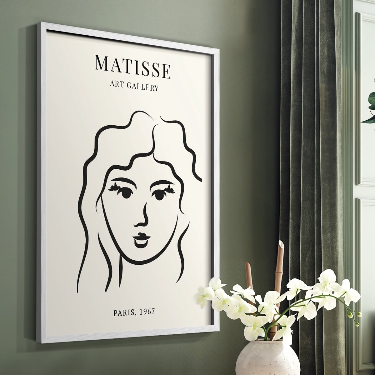 Matisse LXX Framed Print - Solid Wood