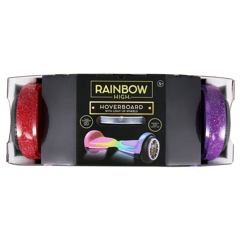 Rainbow light up hoverboard hotsell