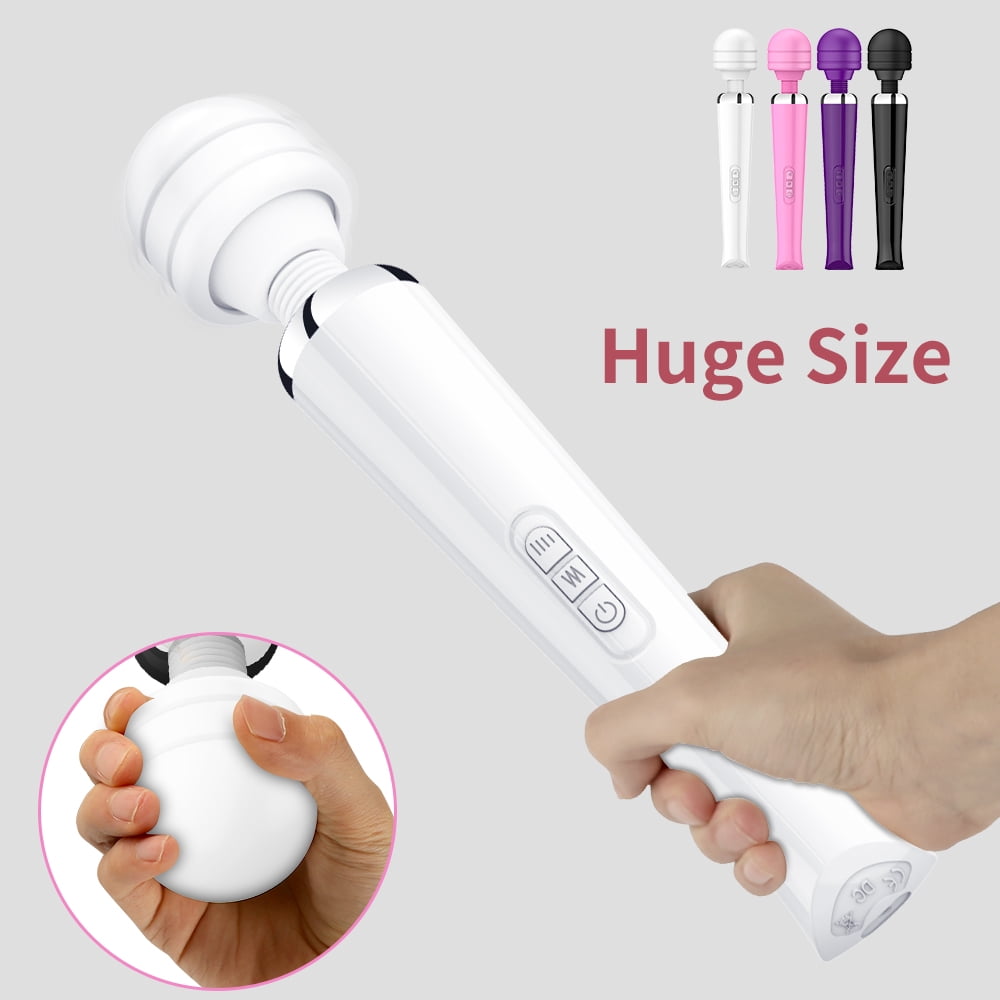 Birdsexy Powerful Wand Vibrators Sex Toys for Women Pleasure,Female Clitori Stimulator G-Spot Massage Wand,8-Speeds 20-frequency Personal Massager Big AV Vibrator for Couples - Purple