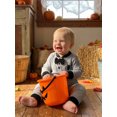 thumbnail image 6 of RUINIXCW Baby Boy Halloween Outfits Long Sleeve Spider Embroidery Romper + Pants Set, 6 of 8