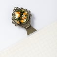 thumbnail image 5 of Oranges Elegant Vintage Copper Lace Bookmarks - Set of 2, Stainless Steel Reading Accessories, 5 of 5