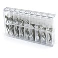 thumbnail image 1 of facefd 144Pcs Watch Band Spring Bars 8-25mm Double Flange Repair Straight Pin, 1 of 6