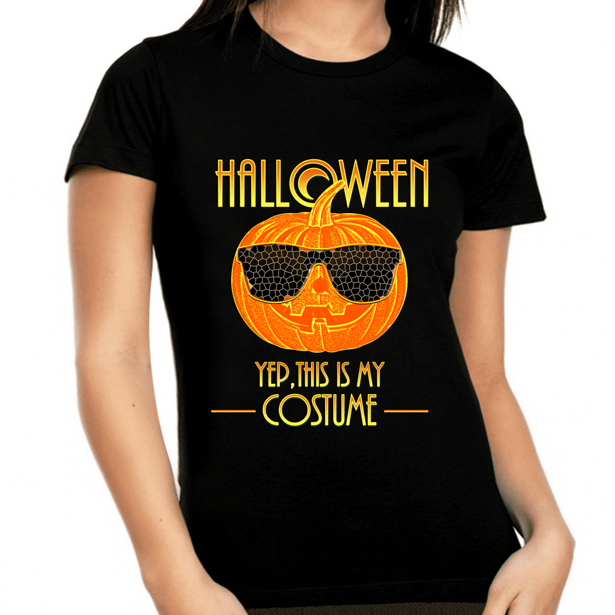 Halloween Shirts for Women Plus Size 1X 2X 3X 4X 5X Plus Size Halloween ...