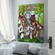 thumbnail image 3 of Amigos Animales Cuadro decorativo colgante - Arte de pared - Póster enmarcado - Decoración de pared - Regalos para familia, amigos y aficionados 20*30 cm, 3 of 6