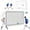 Rebounder-8’x6', variant on Slsy 8x6ft Rebounder Net with 5 Angles, 2-in-1 Galvanized Steel Soccer Goal,UV-Resistant & Weatherproof for Backyard Practice