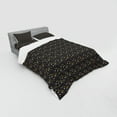 thumbnail image 3 of Ambesonne Floral Bedding Set 3 Pcs, Chamomile Flowers Leaves, Twin XL, Dark Grey and Multicolor, 3 of 3