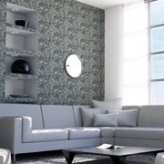 Liquid Marble Charcoal Wallpaper