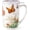 Butterfly, variant on AmorArc Porcelain Tea Mug with Infuser and Lids, 18 Oz Cup Strainer Bag Holder for Loose Leaf Tea, Steeping Coffee Well-wrapped Box House-warming Wedding Birthday Gift, WhiteBlue
