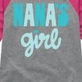 thumbnail image 3 of Instant Message - Nanas Girl - Toddler & Youth Girls Raglan Graphic T-Shirt, 3 of 6