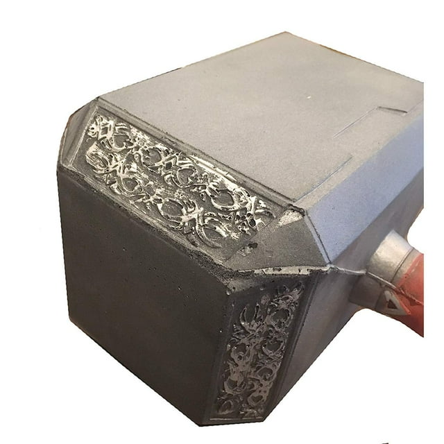Réplica de utilería: martillo Mjolnir y hacha Stormbreaker Gears Komikku