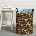 thumbnail image 6 of Naloa Mushrooms And Fern Stems Large Laundry Basket Waterproof Round Collapsible Storage bin with Handles for Hamper Kids Room,Toy StorageMedium, 6 of 6