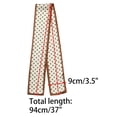 thumbnail image 3 of INSPIRE CHIC Women's Lovely Polka Dots for Bag Hair Band Neck Wraps Scarf Brown Small Dot, 3 of 6