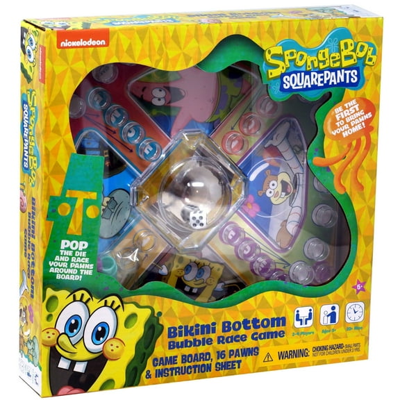 Spongebob Squarepants Bikini Bottom Bubble Race Game
