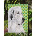 thumbnail image 3 of Great Pyrenees Lucky Shamrock St. Patricks Day Garden Flag, 3 of 5