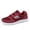 Red, variant on YOURDIARY Walking Shoes for Women Men Extra Wide Width Hook & Loop Elderly Shoes with Adjustable Strap Lightweight Breathable Easy On/Off