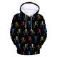thumbnail image 2 of Moda de Halloween Hombres Impreso Casual Blusa de manga larga Sudaderas con capucha Tops Pompotops oipoqjl38972, 2 of 5
