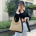 thumbnail image 1 of tejido para mujer, tejido para mujer, bohemio informal de paja, de hombro para verano, Hugo Bolsa de paja, 1 of 9