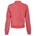thumbnail image 3 of KOGMO Womens Classic Zip Up Lightweight Bomber Jacket, 3 of 7