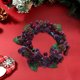 thumbnail image 5 of Uuiauoio Christmas Decor Mini Wreath Decorative Taper Candle Rings Candlestick Stand, Easter Fireplace Decorations，Holiday Decor for Dinner Wedding, Party Home Ornaments, 5 of 6