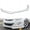 Painted White, variant on Stay Tuned Performance For 2011-2013 Hyundai Elantra Sedan Painted Black Front Bumper Body Spoiler Lip