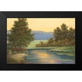 thumbnail image 2 of Wacaster, Linda 24x17 Black Modern Framed Museum Art Print Titled - Emerald Meadow I, 2 of 5