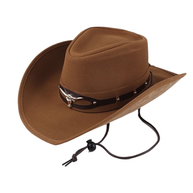 kurtrusly Chapeau de Cowboy pour Hommes et Femmes Protection Solaire Extérieure et Unique