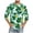 Light Blue, variant on SBYOJLPB Men's Fashion Printing Round Neck Casual 3/4Sleeve Blouses Shirts Leisure TimeTops