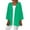 Mint Green, variant on tklpehg Womens Cardigan Loose Cover Up Casual Blouse Tops Leisure 3/4 Sleeve Fall Coat Overcoat Solid Color Blouses Green M