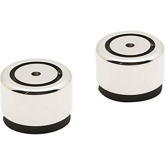 1.75" Stainless Bed Rail to TooLBox Adapter Donut Pair