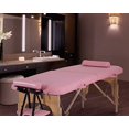 thumbnail image 5 of BestMassage Portable Massage Table, Massage Bed Spa, Bed 73” L 28” W Height Adjustable Massage Table with Bolsters Carry Case 2-Fold Portable Salon Bed (Pink), 5 of 7