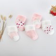 thumbnail image 2 of Tiqkatyck Ankle Socks Clearance, Baby Autumn and Winter Fashion Cartoon Cotton Terry Kids Socks 5 Pairs Set Compression Socks for Women Crew Socks for Women No Show Socks Womens Pink S, 2 of 3
