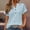 Sky Blue, variant on Womens Knit Tops 2 Piece Linen Set For Women Petite Womens Suits 2 Piece Set Business Women Business Suits 2 Piece Set Vacation Clothes Pants Sets Women 2 Piece Outfits