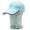 Mint Green, variant on Hot Pink Vintage Washed Baseball Cap with Detachable Face Mask Polyurethane fiber Patriotic Commemorative Hats for Men or Women One Size