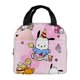 thumbnail image 1 of Sanrio-fiambrera portátil con dibujos animados Kuromi, bolsa aislante de papel de aluminio engrosado, ideal para regalo, novedad, 1 of 4