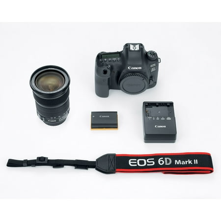 Canon - EOS 6D Mark II DSLR Camera with EF 24-105mm f/3.5-5.6 IS STM Lens - Black