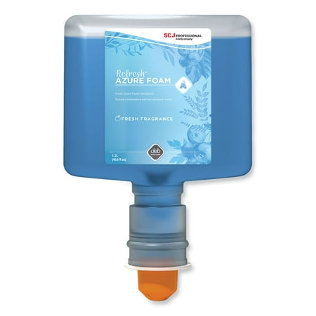 SC Johnson AZU120TF 1.2L Refill Fresh Apple Scent Refresh Foaming Hand Soap Touch Free Cartridge (3/Carton)