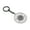 Transparent, variant on Athletic Style Weightlifting Keychain Miniature Barbell Plate Keyring Accessory