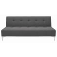 thumbnail image 3 of Sofá Cama Reclinable Vegas Lino Gris Oxford Futon 3 Posiciones, El Bazar Store EL BAZAR STORE Moderno Abotonado, 3 of 6