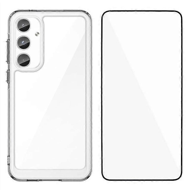 WANLONFENG MF Series for Samsung Galaxy A25 5G (Global) (161.0 x 76.5 x 8.3mm) Case TPU Acrylic Clea