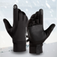 thumbnail image 2 of Guantes de ciclismo para hombre y mujer, otoño e invierno, deportes al aire libre, cálidos, de terciopelo polar, para escalada de montaña, esquí, pantalla táctil de dedos completos, 2 of 4